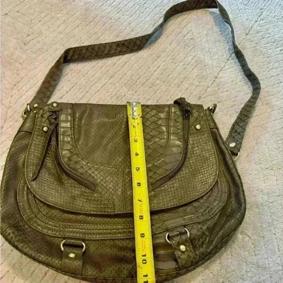 Olivia & joy crocodile pattern shoulder purse - Picture 5 of 10